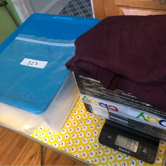 NWT Knox Rose Plum Purple Embroidered 3/4 Sleeve Half Button Shirt Size Large - Picture 12 of 12